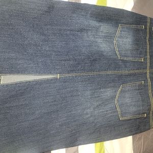 Denim skirt